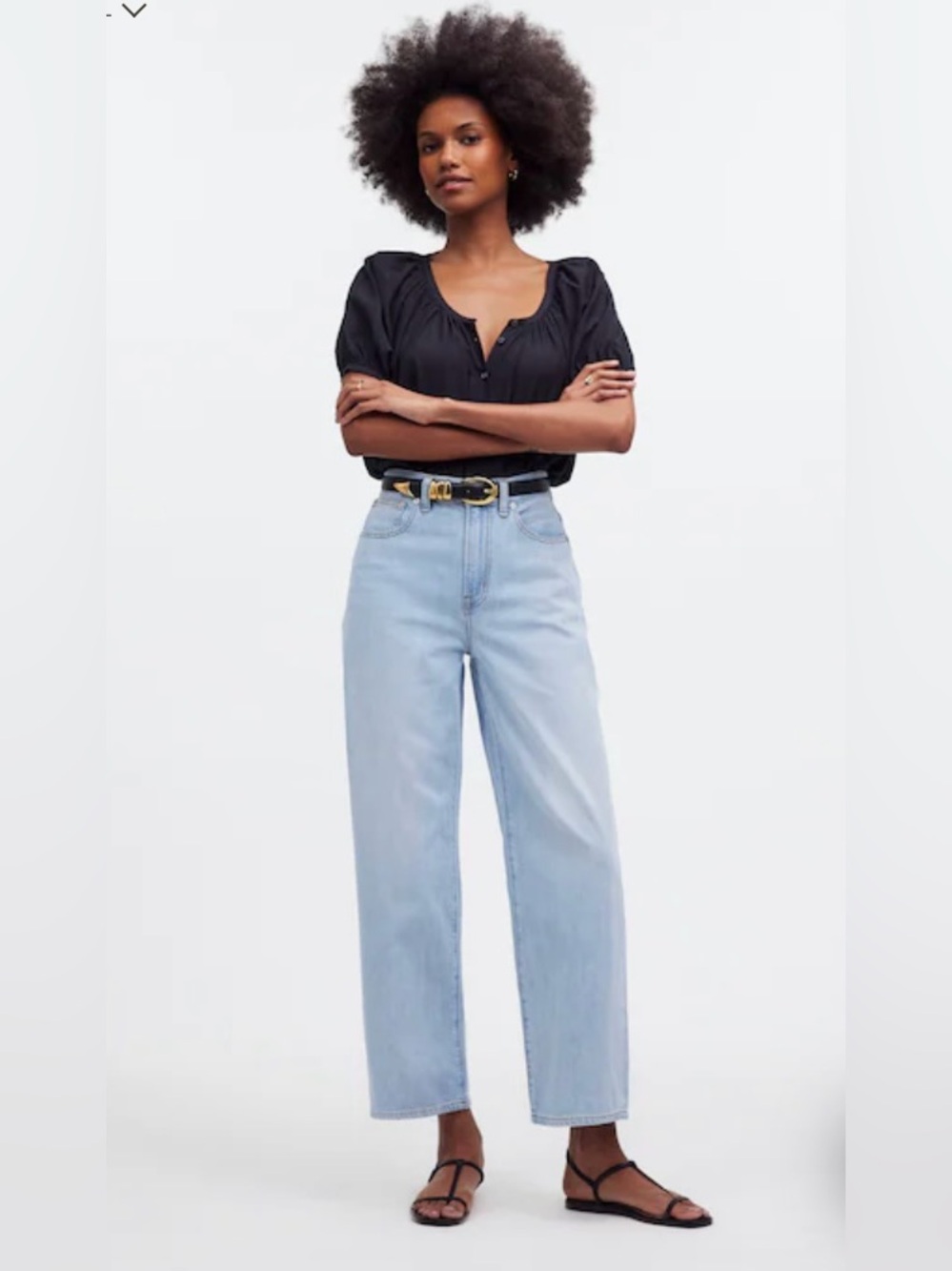 Madewell The Perfect Vintage Wide-Leg Crop Jean